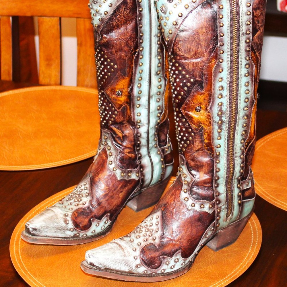 Dan Post Handcrafted Cushion Comfort Boots - Women's Size 8M - Gently Worn